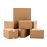 Miniatura de cajas de cartón en png